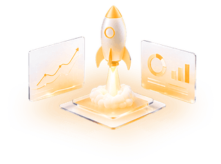 Celebrazione del primo lancio pubblico della piattaforma di trading di criptovalute come traguardo
